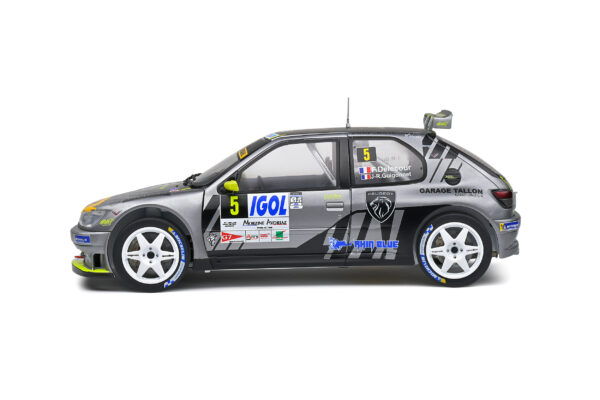 PEUGEOT 306 MAXI RALLYE DU MONT BLANC 2021 #5 F.DELECOUR  J.R.GUIGONNET 1:18 - Imagen 2