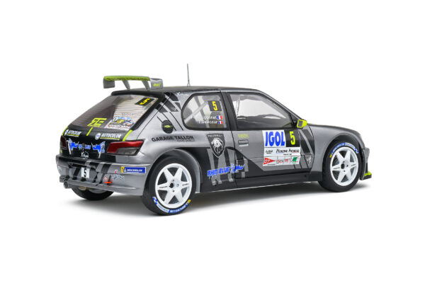 PEUGEOT 306 MAXI RALLYE DU MONT BLANC 2021 #5 F.DELECOUR  J.R.GUIGONNET 1:18 - Imagen 4