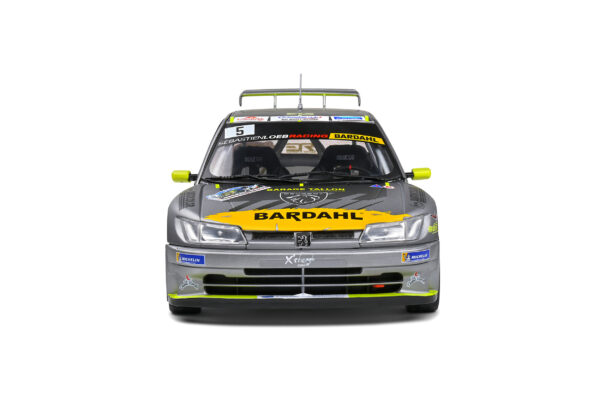 PEUGEOT 306 MAXI RALLYE DU MONT BLANC 2021 #5 F.DELECOUR  J.R.GUIGONNET 1:18 - Imagen 6