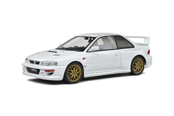 SUBARU IMPREZA 22B PURE WHITE 1998 escala 1:18