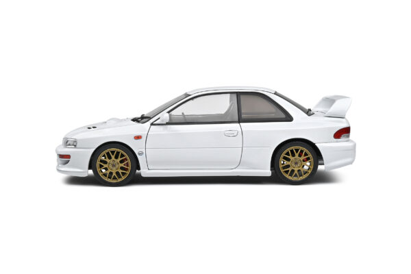 SUBARU IMPREZA 22B PURE WHITE 1998 escala 1:18 - Imagen 8