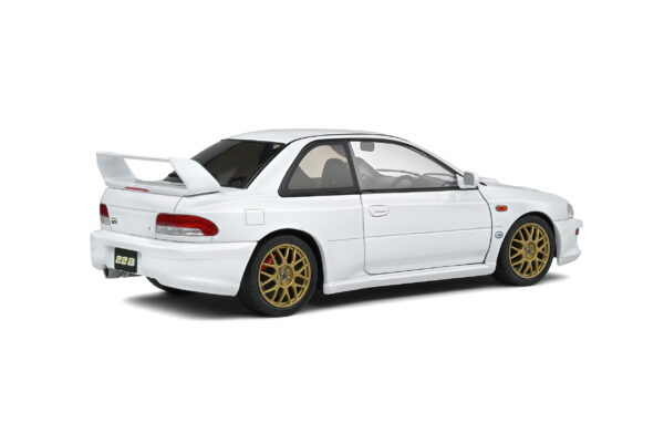 SUBARU IMPREZA 22B PURE WHITE 1998 escala 1:18 - Imagen 6
