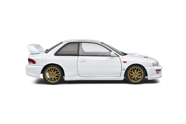 SUBARU IMPREZA 22B PURE WHITE 1998 escala 1:18 - Imagen 5