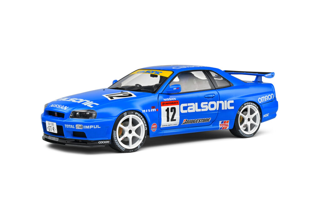 Calsonic Skyline GTR ミニカー サイン入り s1804307-nissan-gt-r-r34-