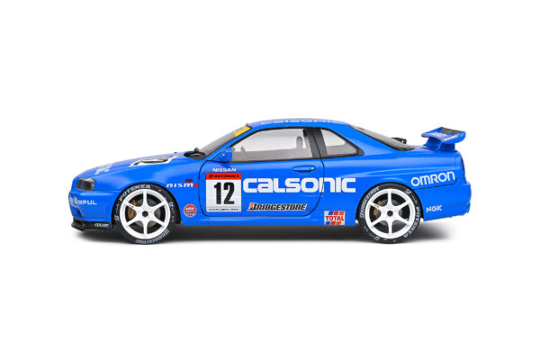 NISSAN GT-R (R34) STREETFIGHTER CALSONIC 2000 esc 1:18 - Imagen 8