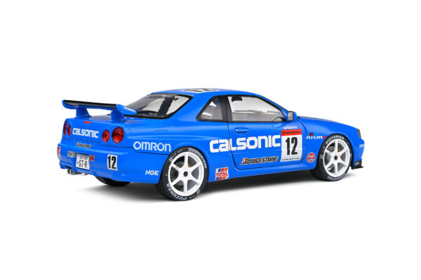 NISSAN GT-R (R34) STREETFIGHTER CALSONIC 2000 esc 1:18 - Imagen 6