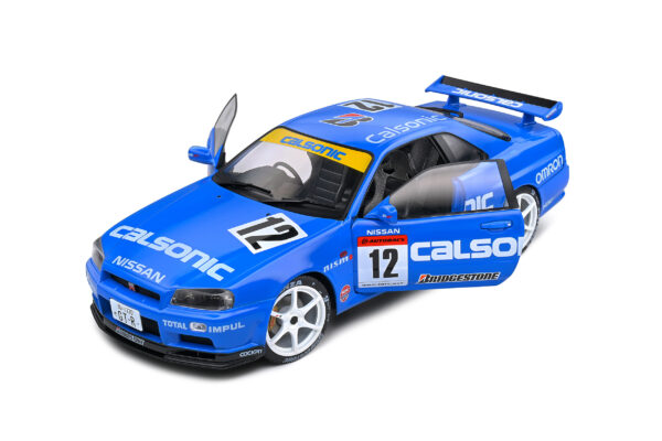NISSAN GT-R (R34) STREETFIGHTER CALSONIC 2000 esc 1:18 - Imagen 3
