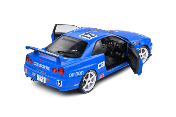 NISSAN GT-R (R34) STREETFIGHTER CALSONIC 2000 esc 1:18 - Imagen 2