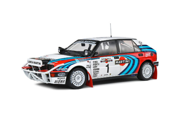 LANCIA DELTA HF INTEGRALE MARTINI 1991 SAFARI RALLYE KENYA RECALDE / CHRISTIE esc 1:18