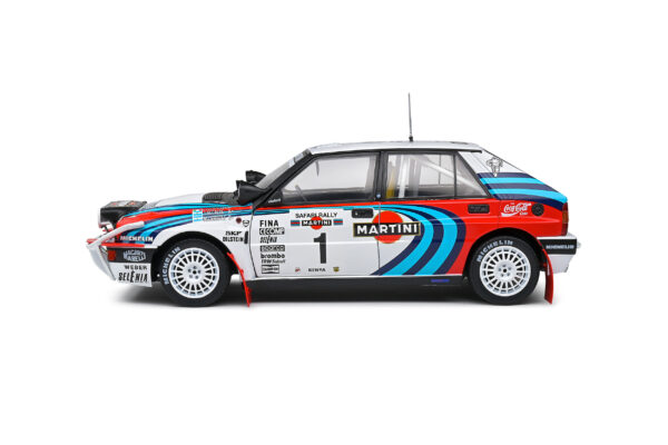LANCIA DELTA HF INTEGRALE MARTINI 1991 SAFARI RALLYE KENYA RECALDE / CHRISTIE esc 1:18 - Imagen 2