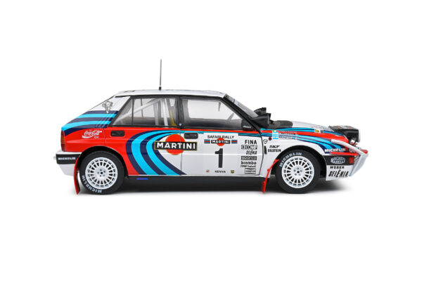 LANCIA DELTA HF INTEGRALE MARTINI 1991 SAFARI RALLYE KENYA RECALDE / CHRISTIE esc 1:18 - Imagen 5