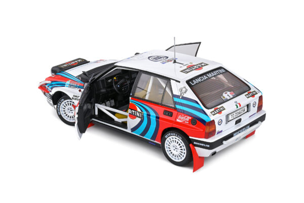 LANCIA DELTA HF INTEGRALE MARTINI 1991 SAFARI RALLYE KENYA RECALDE / CHRISTIE esc 1:18 - Imagen 7