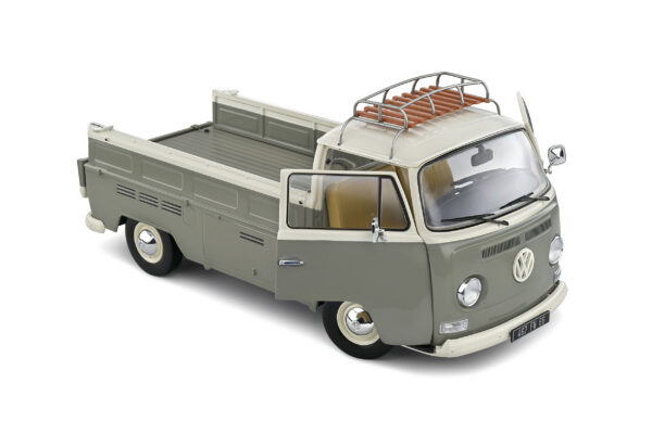 VOLKSWAGEN T2 PICK-UP CAMIONETA PARRILLA 1968 esc 1:18 - Imagen 3