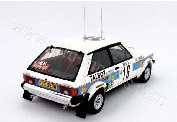 Talbot Lotus Rallye Gr.2 Rallye Monte Carlo 1981 - Imagen 6