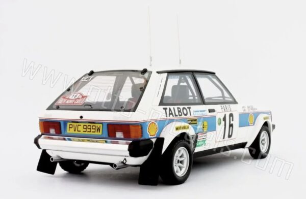 Talbot Lotus Rallye Gr.2 Rallye Monte Carlo 1981 - Imagen 8