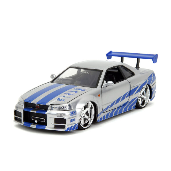 Brian Nissan Skyline GT-R (R34) Rapido y Furioso 1:24