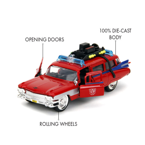 Cazafantasmas ECTO-1 (G1 Optimus graficas) 1:32 - Imagen 4