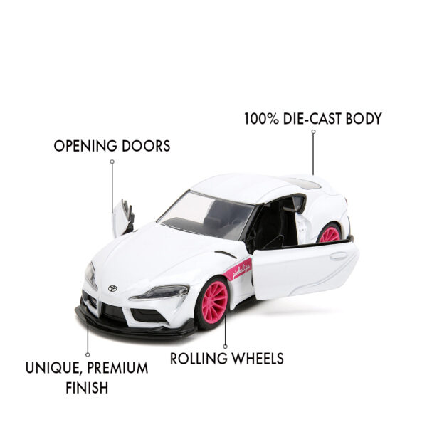 Toyota Supra 2020 PINK SLIPS 1:32 - Imagen 4