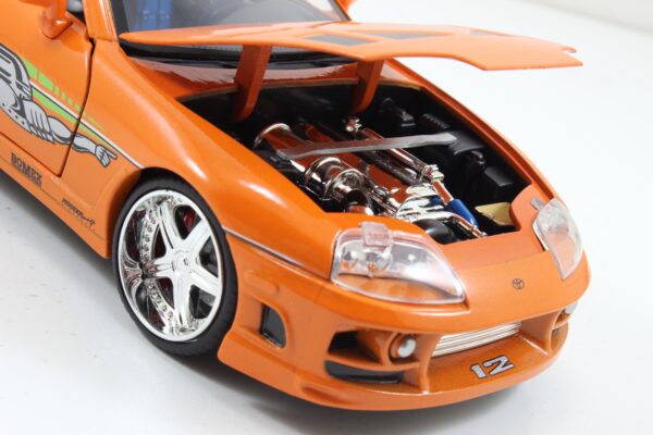 BRIAN'S Toyota Supra Rapido y Furioso 1:24 - Imagen 4