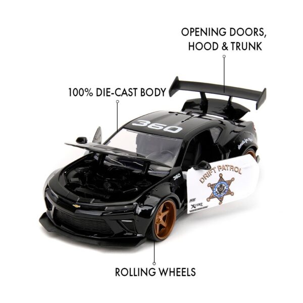 Chevy Camaro SS Widebody 2016 Policia 1:24 - Imagen 2