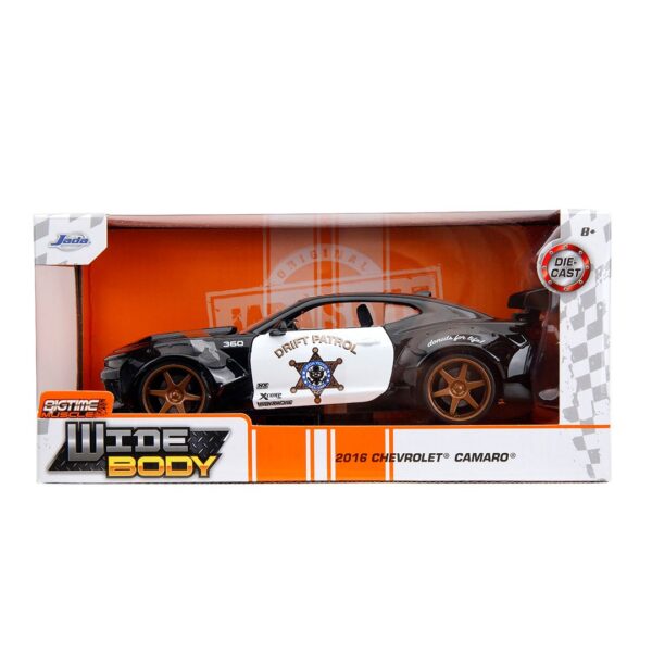 Chevy Camaro SS Widebody 2016 Policia 1:24 - Imagen 3