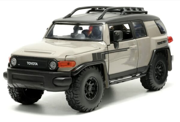 Toyota FJ Cruiser JT con RACK ruedas Tan 1:24 - Imagen 2