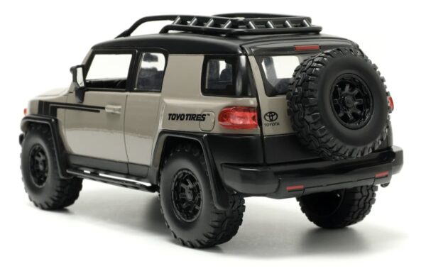 Toyota FJ Cruiser JT con RACK ruedas Tan 1:24 - Imagen 8