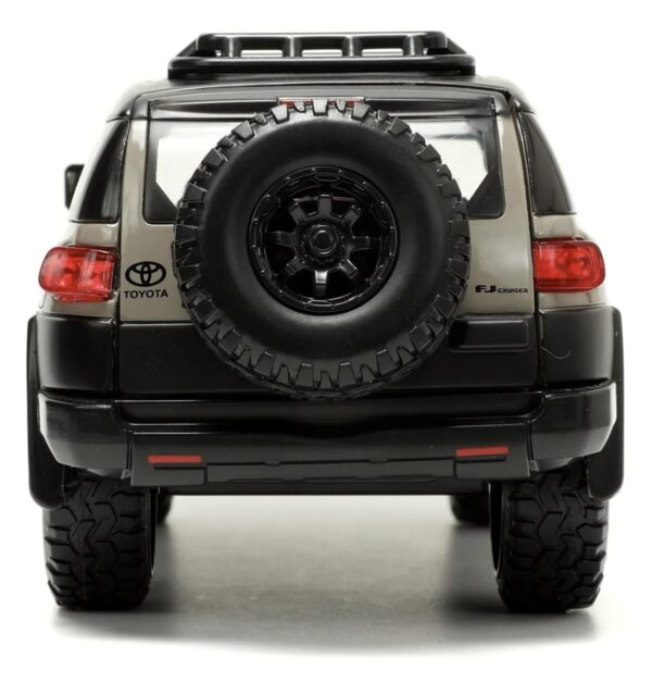 Toyota FJ Cruiser JT con RACK ruedas Tan 1:24 - Imagen 3