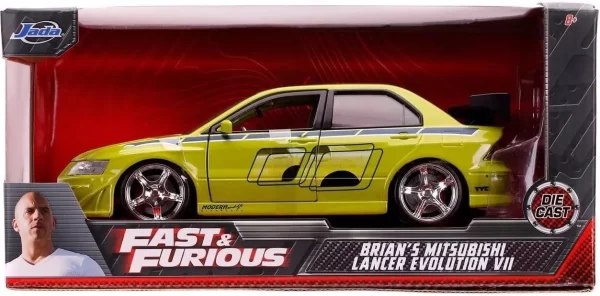 BRIAN's Mitsubishi Lancer Evo VII Rapido y furioso 1:24 - Imagen 8
