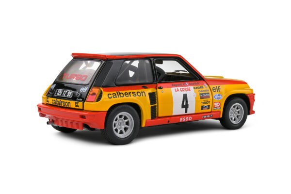 RENAULT 5 TURBO YELLOW #4 RAGNOTTI/ANDRIE TOUR DE CORSE 1980 - Imagen 5