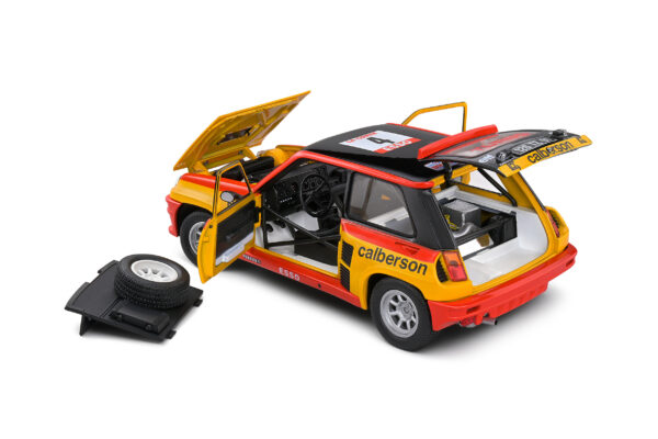 RENAULT 5 TURBO YELLOW #4 RAGNOTTI/ANDRIE TOUR DE CORSE 1980 - Imagen 8