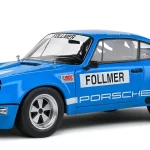 PORSCHE 911 IROC AZUL #4 FOLLMER IROC RIVERSIDE 1974