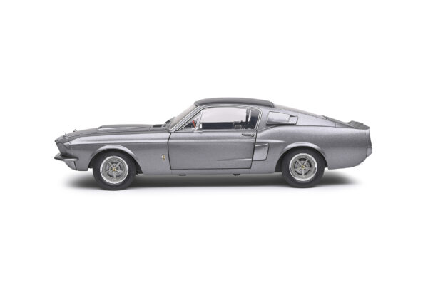 Shelby GT500 Grey & Black Stripes 1967 1:18 - Imagen 2