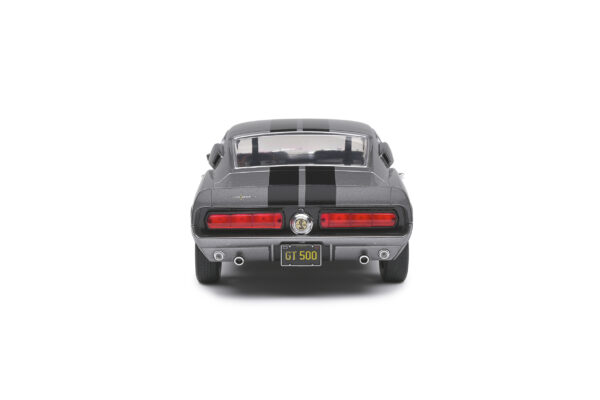 Shelby GT500 Grey & Black Stripes 1967 1:18 - Imagen 3