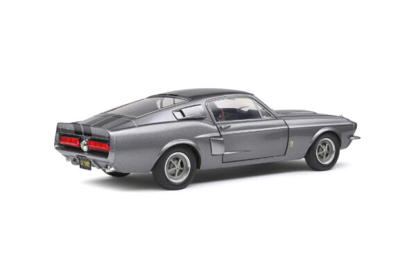 Shelby GT500 Grey & Black Stripes 1967 1:18 - Imagen 4