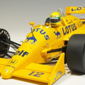 AYRTON SENNA LOTUS HONDA 99T 1ST WIN MONACO GP 1987 DIRTY VERSION (incluye adhesivos Cammel)