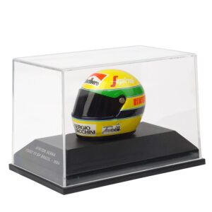 Ayrton Senna Brasil 1984 1st GP Minichamps F1 Casco 1/8