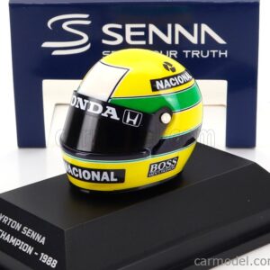 CASCO AYRTON SENNA HONDA MP4/4 N 12 WORLD CHAMPION 1988