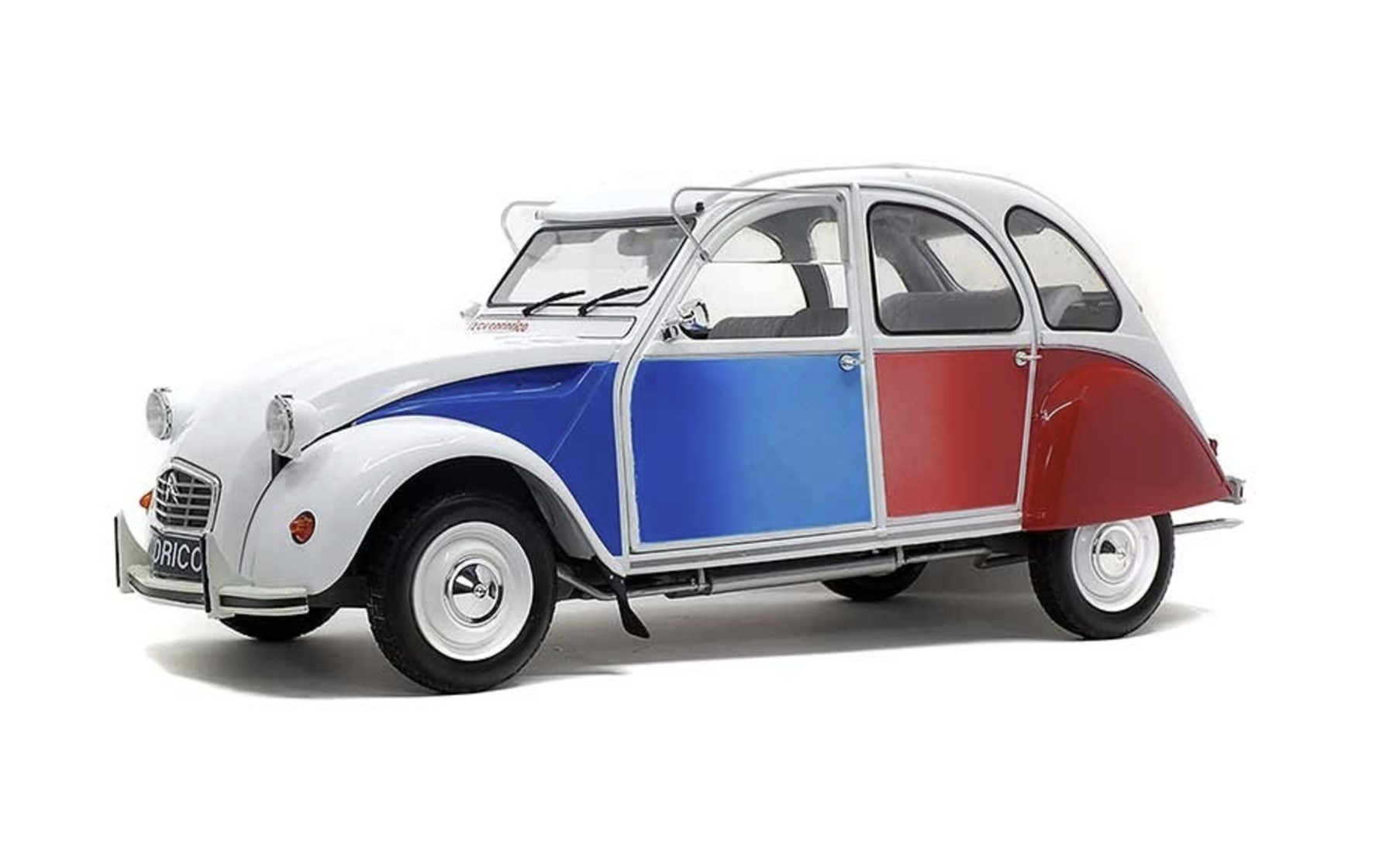 Citroen citroneta 2CV Cocorico 1986 escala 1:12 (grande)