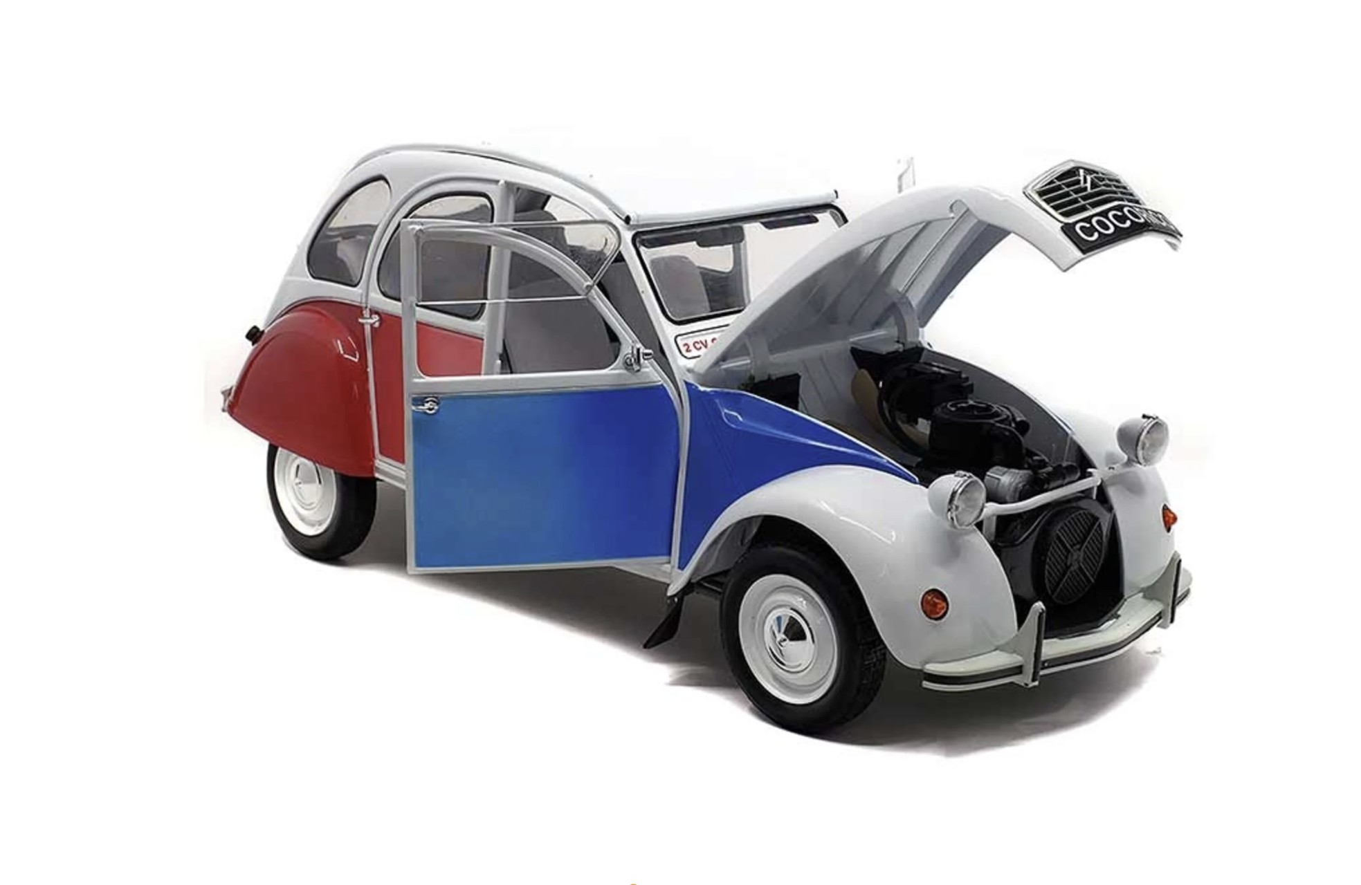 Citroen citroneta 2CV Cocorico 1986 escala 1:12 (grande) - Imagen 2