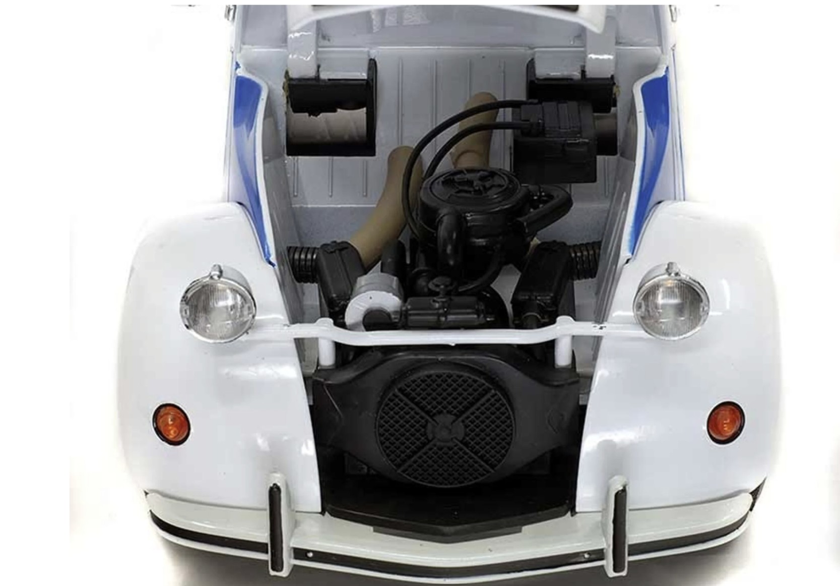 Citroen citroneta 2CV Cocorico 1986 escala 1:12 (grande) - Imagen 3