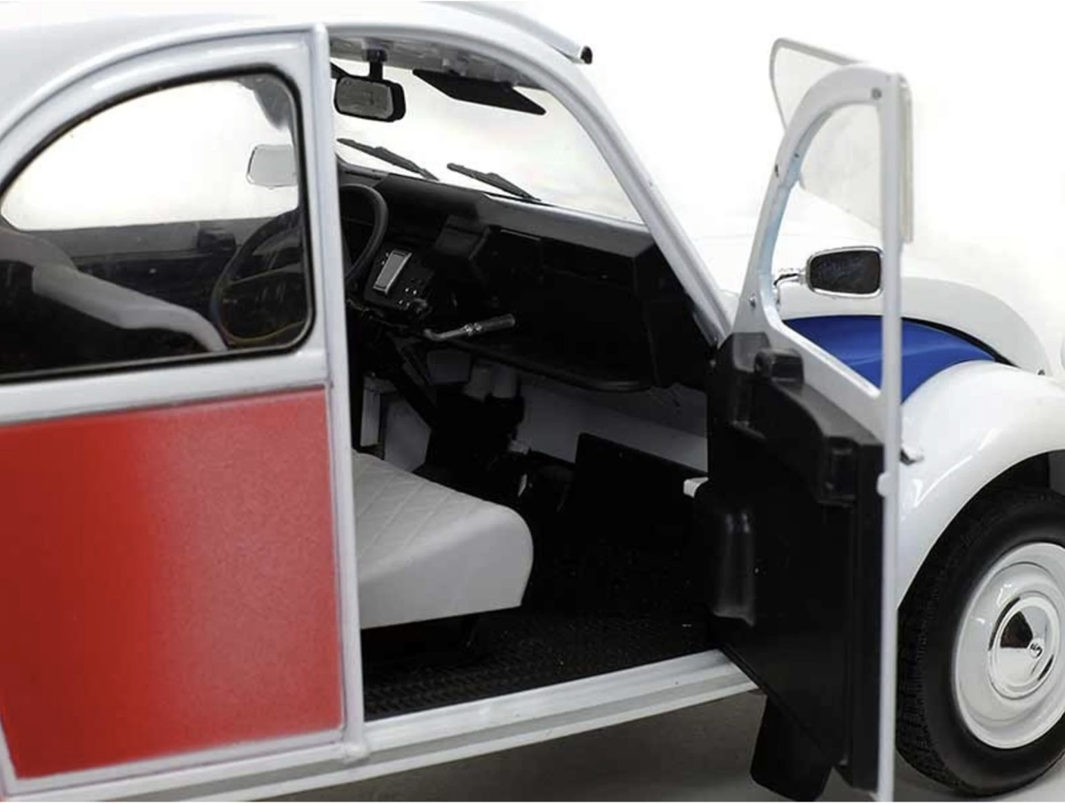 Citroen citroneta 2CV Cocorico 1986 escala 1:12 (grande) - Imagen 8