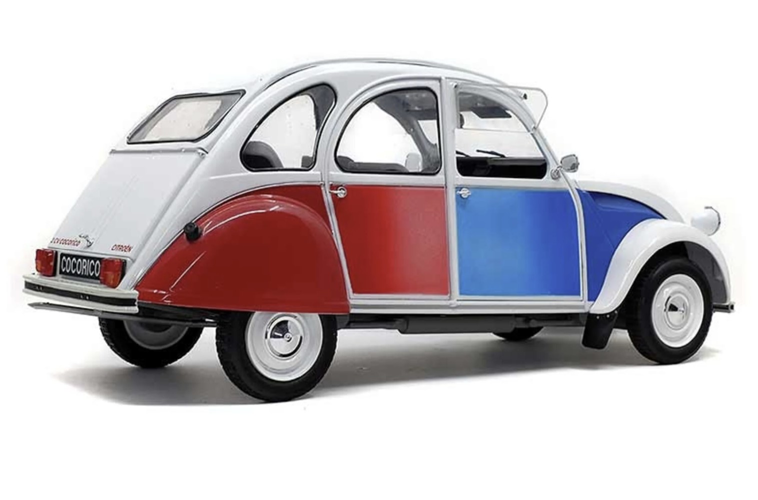 Citroen citroneta 2CV Cocorico 1986 escala 1:12 (grande) - Imagen 9