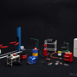TALLER MECANICO GARAGE KIT SET VERSION 2 AUTOART 1/18