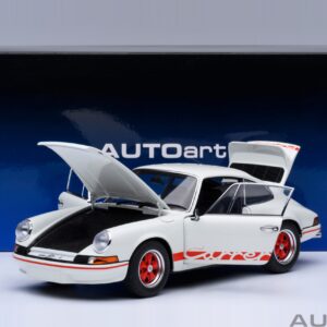 Porsche 911 Carrera 2.7 RS (Grand Prix White with Red stripes) Autoart