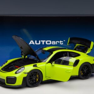 PORSCHE 911 (991.2) GT2 RS WEISSACH PACKAGE (ACID GREEN) Autoart