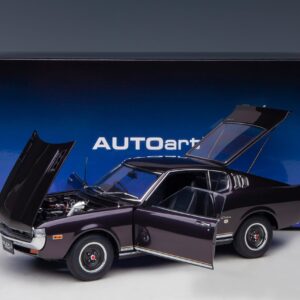 TOYOTA CELICA LIFTBACK 2000GT (RA25) 1973 (DARK PURPLE METALLIC) AUTOART