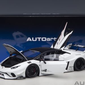 LAMBORGHINI HURACAN GT LIBERTY WALK LB SILHOUETTE WORKS (WHITE) AUTOART