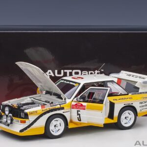 AUDI QUATTRO S1 RALLY SAN REMO 1985 WINNER W. ROHRL/C. #5 AUTOART