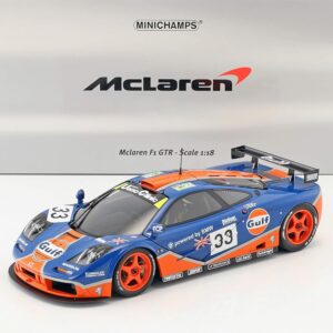 Mclaren F1 GTR-Gulf Racing 24h Le Mans 1996 Ray Bellm (GB), James Weaver (GB) and JJ Lehto (FIN)